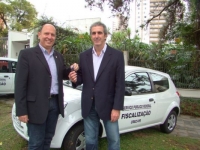 Entrega dos novos veículos do Creci/PR
