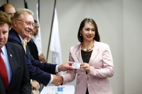 Entrega de credenciais - Cascavel dia 04 de agosto 
