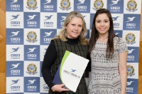 Entrega de credenciais - Curitiba 25 de agosto