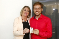 Entrega de credenciais - Cascavel 05 de abril 