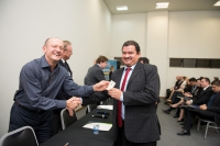 Entrega de credenciais - Curitiba 20 de abril