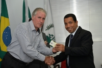 Entrega de credenciais - Foz do Iguaçu 24 de abril