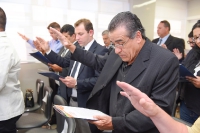 Entrega de credenciais - Londrina 30 de março 