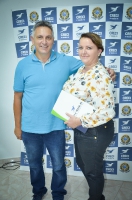 Entrega de credenciais - Matinhos 06 de abril