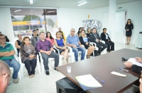 Entrega de credenciais - Matinhos 06 de abril