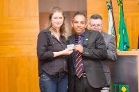 Entrega de credenciais - Toledo 31 de agosto