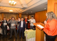 Entrega de Credenciais - Foz do Iguaçu - 28 de setembro-93