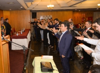 Entrega de Credenciais - Foz do Iguaçu - 28 de setembro-97