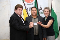 Entrega de Credenciais - Maringá  26 de Outubro