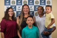 Entrega de credenciais - Matinhos 23 de abril